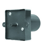 Contropresa per presa in acciaio inox con raccordo dritto - SD902