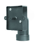 Contropresa per presa in acciaio inox con curva 90° - SD901