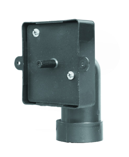 Contropresa per presa in acciaio inox con curva 90° - SD901